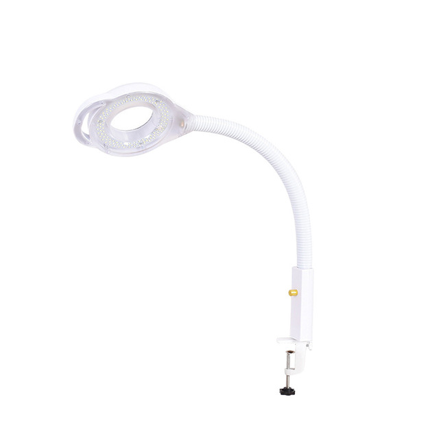 High Quality LED Cool White Light Beauty Magnifier Lamp for Beauty Equipment for Table Desk Magnifier Lamp