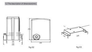 Dernier modèle d'ouvre-porte <span class=keywords><strong>coulissant</strong></span> automatique moderne, moteur DC 12V 80W, poids max. <span class=keywords><strong>de</strong></span> la porte 500 kg, largeur max. <span class=keywords><strong>de</strong></span> la porte 6 m - Product Image 5