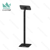 Quiosco de tableta antirrobo de piso de 10,2 Para Ipad, ipad Air, ipad Pro Android Kiosk Tablet Stand Soporte de seguridad para tableta