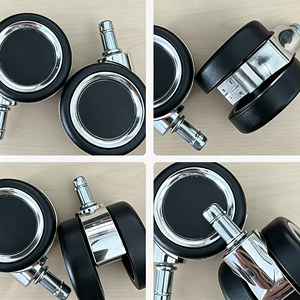 Glass Fiber Nylon Core Reinforced Injection Molded Strong Hub One Piece Build Reinforced Furniture Caster Wheels Top Pick - Product Image 2