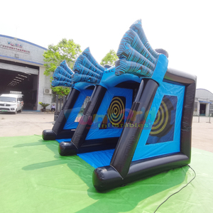 Outdoor carnival party attractions <b>inflatable</b> axe throwing interactive arrow shooting <b>games</b> for sale - Product Image 2