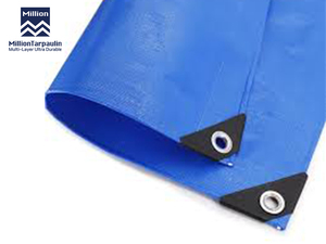 Bâche enduite de PE MILLION 120 g/m² résistante aux déchirures et imperméable <span class=keywords><strong>pour</strong></span> matériaux de construction, produits agricoles, camions et usage industriel - Product Image 6