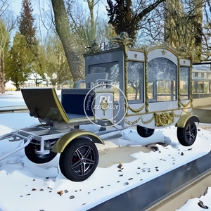 Vente à Chaud OEM Corbillard ancien Fabricant Corbillard Vintage Voiture électrique funéraire Corbillard funéraire Voiture électrique classique - Product Image 3