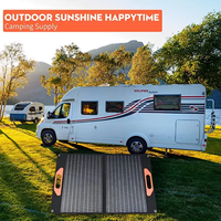 Nouvelle popularité Offre Spéciale produits en gros chargeur solaire portable 100 watts panneaux solaires pliables 100W 7 jours à l'expédition
