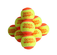 Balle de tennis junior ODEAR approuvée par l'ITF, étape 2, orange, balle de tennis de plage