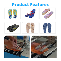 Machine automatique de fabrication de lanières de chaussures en plastique, machine de fixation de lanières de tongs