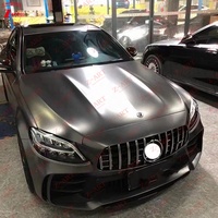Pare-chocs avant Z-ART 2015-2021 Classe C GTR pour W205 Facelift, kit de pare-chocs pour W205 Classe C AMG GTR, kit carrosserie en PP injecté, pare-chocs de voiture