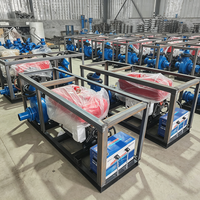 Pompe centrifuge résistante aux particules, machine d'extraction de sédiments pour le nettoyage des sables de port et des boues de bassin, série NB, pompe à aspiration de sable