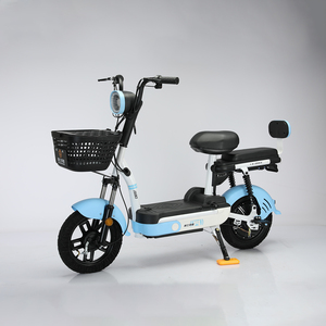 Bicicletta Elettrica a 2 Ruote 350W 48V con Batteria al Piombo-Acido, Produzione Cinese all'Ingrosso, Personalizzabile, <span class=keywords><strong>Bici</strong></span> Elettrica da Strada a Due Posti - Product Image 1