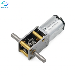 محرك تروس GM1812-N20 بجهد 6 فولت و12 فولت تيار مستمر، محرك تروس حلزوني N20 بعمود مزدوج - Product Image 4