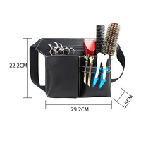 Kit d'outils de coiffure et de barbier de voyage, sacs de ceinture pour stylistes, sacoche de taille pour outils capillaires