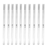 Kit de réparation de carburateur Lec-tron Pro-Series 38-40 mm, tiges de dosage, vis de ravitaillement à grande vitesse, vis de réglage du ralenti