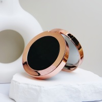 Yuecai Boîtier vide pour fond de teint BB 15g, finition rose doré, avec dessus à facettes effet soleil et entièrement chromé, miroir inclus, vente en gros