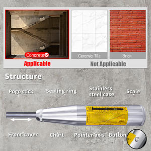 Martillo de Schmidt para Pruebas de Rebote en Concreto, Probador de Resistencia Mecánica y Elasticidad, 10-60 MPa (1450-8702 psi) - Product Image 6