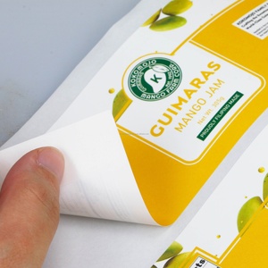 Waterproof Luxury Packaging <b>Bottle</b> Roll Labels for Food Cosmetic Custom Logo Adhesive <b>Bottle</b> Label <b>Stickers</b> - Product Image 4