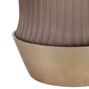 Vaso Alto in Vetro Stile Hurricane, Vaso Decorativo per Fiori per Soggiorno, Camera da Letto, Ufficio, Scaffale, Arredamento Casa - Product Image 6