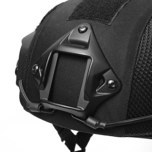 Trung Quốc xinxing cung cấp bảo vệ đầu bánh răng chiến thuật màu đen lưới vải uhwmpe Aramid PE Armor Mich Mũ bảo hiểm chiến thuật - Product Image 4