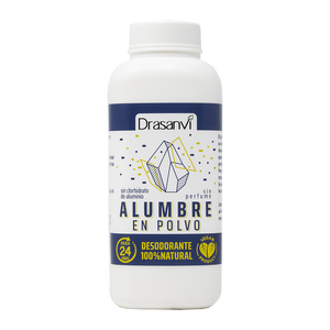 Déodorant et anti-transpirant en poudre d'aluminium Drasanvi 100g - Product Image 1