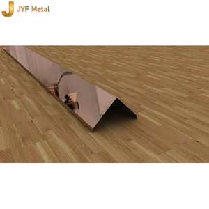 LL413 304 Stainless Steel L-Shape Wall <b>Corner</b> Profile Waterproof Durable Decorative Tile Edge Trim Black Gold Mirror Apartment - Product Image 3