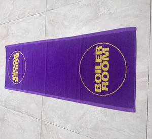 Superdry 100% Cotton Dệt Logo Khăn Hấp Thụ Jacquard Thể Thao Mồ Hôi Khăn Phòng Tập Thể Dục Tùy Chỉnh In Jacquard Velour Golf Tập Thể Dục Khăn - Product Image 5