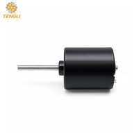 Moteur BLDC personnalisable de 36 mm, contrôle de vitesse PWM FG, 6-36 V, CW/CCW, sans balais, courant continu