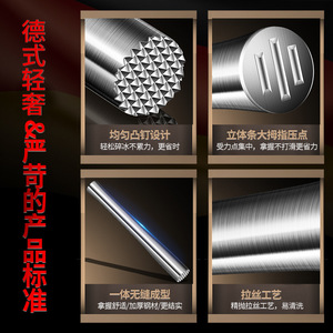 เครื่องบดน้ำแข็งสแตนเลส 304 แบบหนา สำหรับบดน้ำผลไม้ ค็อกเทล ใช้ในบ้าน - Product Image 5