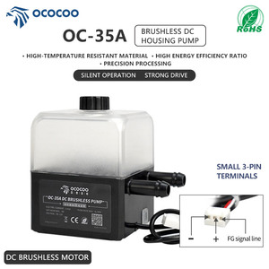 Ococoo Máy Chủ AI OC-35A-24V Tất Cả Trong Một Im Lặng Không Chổi Than DC Làm Mát Chất Lỏng Bơm Tản Nhiệt Gốm Mang 25dba 4pin Tự Làm Máy Tính - Product Image 3