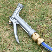 Pistola de Agua de Jardín de Baja Presión HONGCHEN de Zinc de Buena Calidad, Duradera y Fácil de Usar