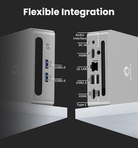 GenMachine Nueva <span class=keywords><strong>Mini</strong></span> <span class=keywords><strong>PC</strong></span> <span class=keywords><strong>Ryzen</strong></span> <span class=keywords><strong>9</strong></span> <span class=keywords><strong>5900HX</strong></span> Win11 DDR4 3.3GHz hasta 4.6GHz WIFI6 ODM OEM <span class=keywords><strong>Mini</strong></span> Ordenador para Juegos de 1000M - Product Image 2