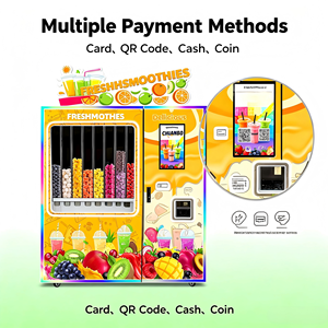 Distributeur automatique de smoothies robotisé intelligent, breveté de recherche et développement indépendants, mélange de fruits frais 24h/24, distributeur automatique de milkshakes - Product Image 4