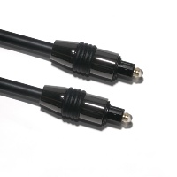 Câble audio-vidéo Toslink personnalisé en usine de 2 m, fibre optique SPDIF avec gaine en PVC pour home cinéma, lecteur DVD, haut-parleur 1080P