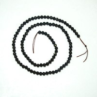 Perles d'obsidienne dorée RTS 4mm pour bracelet et collier, perles d'or noir étincelant, vente en gros de petite quantité