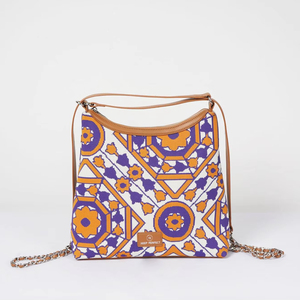 กระเป๋าถือแฟชั่นสไตล์วินเท<span class=keywords><strong>จ</strong></span>ลำลอง ถักโครเชต์ 3 มิติ ปิดด้วยซิป ลายเรขาคณิตศิลปะ พกพาสะดวก <span class=keywords><strong>ท</strong></span>นทาน สายสะพายสองเส้น - Product Image 1