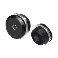 22mm Zinklegierung 12V 1.5A Einbau-3.5mm-Stereo-Audio-Buchse mit Pigtail-Kabel für RV, Marine und Auto-Audio-Modifikation