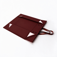 Boîte cadeau pliable en carton rigide mat de luxe avec logo personnalisé de qualité supérieure