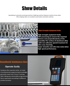 Nóng chảy dính Máy tính để bàn tự động keo Dispenser Máy tốc độ cao dòng điểm vòng tròn keo pha chế <span class=keywords><strong>robot</strong></span> - Product Image 5