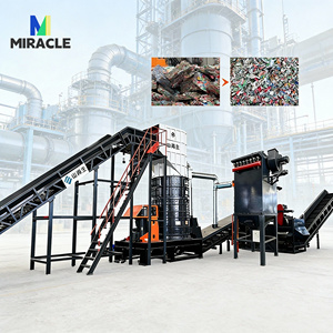 Línea <span class=keywords><strong>de</strong></span> Producción <span class=keywords><strong>de</strong></span> Reciclaje y Trituración <span class=keywords><strong>de</strong></span> <span class=keywords><strong>Chatarra</strong></span> <span class=keywords><strong>de</strong></span> Acero, 300-500 <span class=keywords><strong>kg</strong></span>/Día, 32KW, Control PLC con Bomba <span class=keywords><strong>de</strong></span> Motor para Planta - Product Image 1