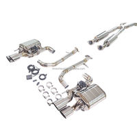 Système d'échappement Catback Valvetronic en alliage de titane pour Lexus IS500 RCF GSF 5.0L V8, adapté aux modèles 2014-2025