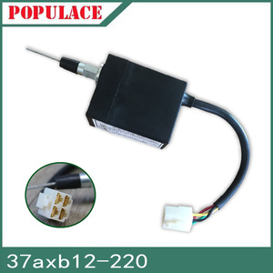 ตัวควบคุมการปิดเครื่องไฟฟ้า 37AXB12-220 ดีซี 12V สำหรับเครื่องยนต์ดีเซลซางไช่ เว่ยไช่ - Product Image 5