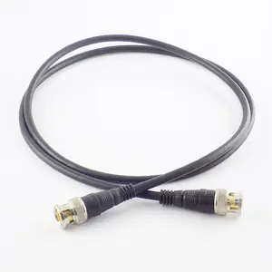 New 0.5M/1M/2M/3M BNC Extension Cord Cable BNC Male To Male Adapter Cable For Home Security with BNC Connector