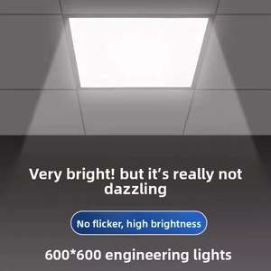 Panel de Luz <span class=keywords><strong>LED</strong></span> Integrado para Techo de 600x600 y <span class=keywords><strong>60x60</strong></span> con Función de Ahorro de Energía para Aplicaciones de Ingeniería en Paneles de Yeso y Lana Mineral - Product Image 5