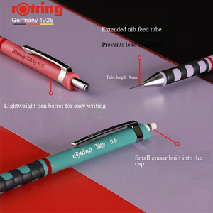 Crayon automatique Rotring Tikky HB noir 0,5 0,7 mm, crayon mécanique professionnel pour étudiants, adultes, dessin, art, croquis - Product Image 4