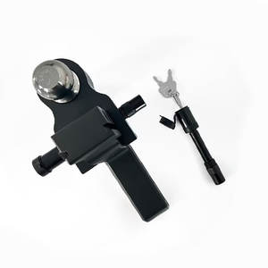 समायोज्य ट्रेलर हिच बॉल माउंट दोहरी गेंदों 2 इंच 2 इंच 2 प्वाइंट 5 16 इंच ड्रॉप वृद्धि डबल पिन कुंजी लॉक - Product Image 6