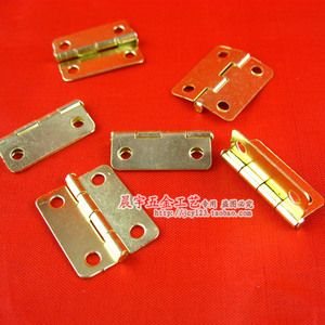 Bisagra para Muebles de 1 Pulgada, Superficie Plateada de Hierro, Montaje en Superficie, Duradera, para Cajas de Madera, Cajas de Regalo - Product Image 1