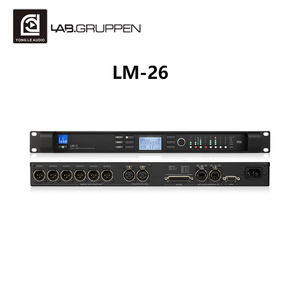 Procesador <span class=keywords><strong>de</strong></span> efectos digitales activos Lake Audio con gestión <span class=keywords><strong>de</strong></span> altavoces DBX, 4 entradas y 8 canales, construcción metálica - Product Image 1