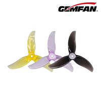 Gemfan 100 sets en gros 1816-3 Hélices PC ultra-légères 0,5g Accessoires et pièces de drone pour moteur 1103 2S Micro Build