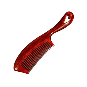 Sandalwood Hair Comb 20cm Above <b>U</b> Shape Multifunctional For Women <b>Men</b> Children Adults <b>Gift</b> Use - Product Image 5