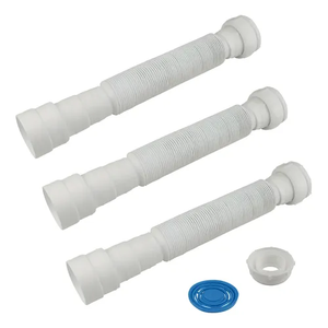 Tuyau <span class=keywords><strong>flexible</strong></span> universel DN38/DN40/DN48/DN50 pour évacuation des eaux usées de l'évier de cuisine - Product Image 5