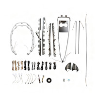 Kit d'éclairage LED dynamique pour l'intérieur de la voiture, 64 couleurs, commande par application, gravure au laser, pour Tesla Model 3 / Y 2019-2023, lampe d'ambiance de voiture 12V