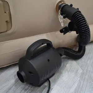 Gran oferta bomba de aire eléctrica portátil 220V 600W compresor de aire 20000Pa hogar tienda de alta presión bomba de aire accesorios bombas